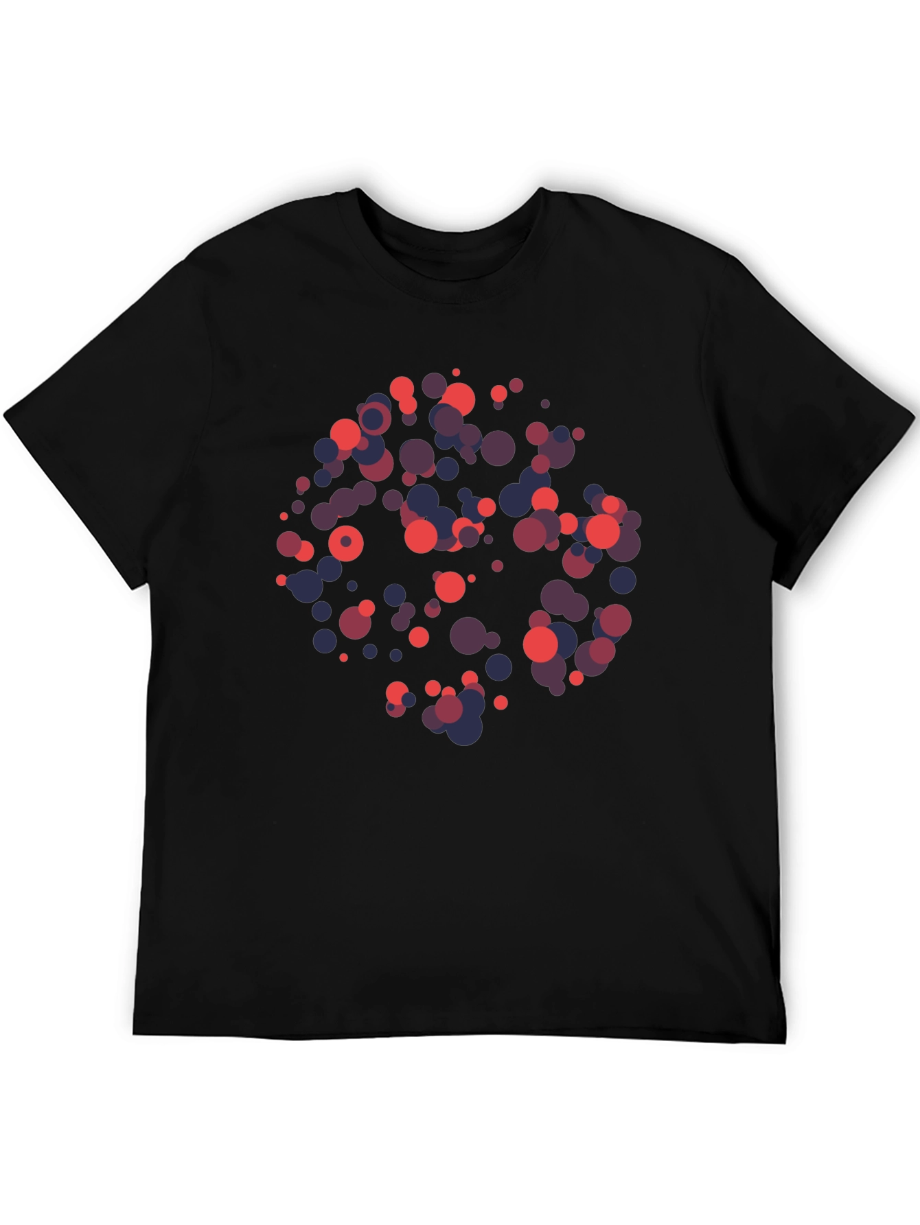 Abstract Circle Pattern T-Shirt