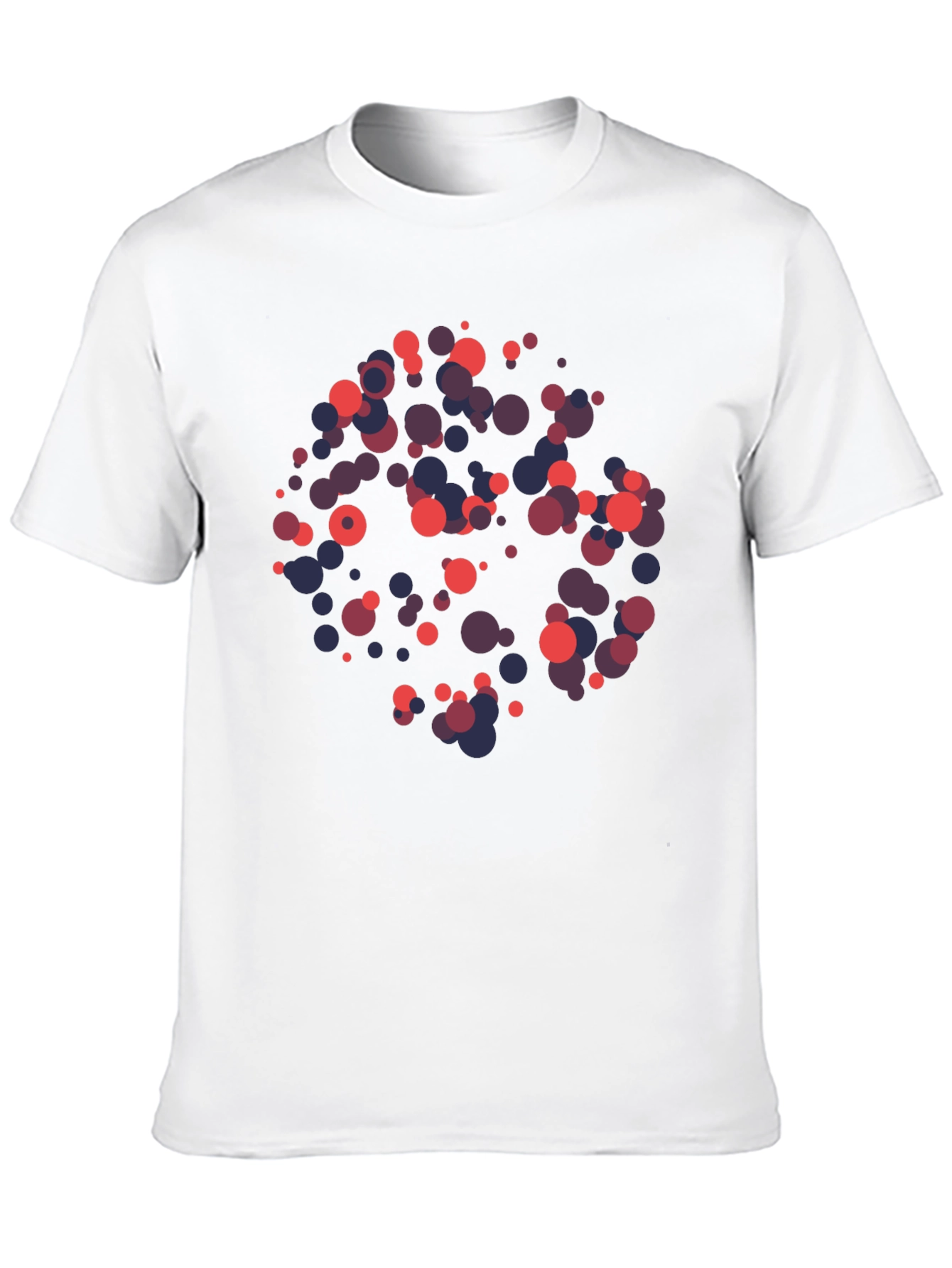 Abstract Circle Pattern T-Shirt