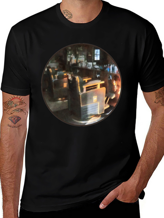 Vintage Barber Shop T-Shirt