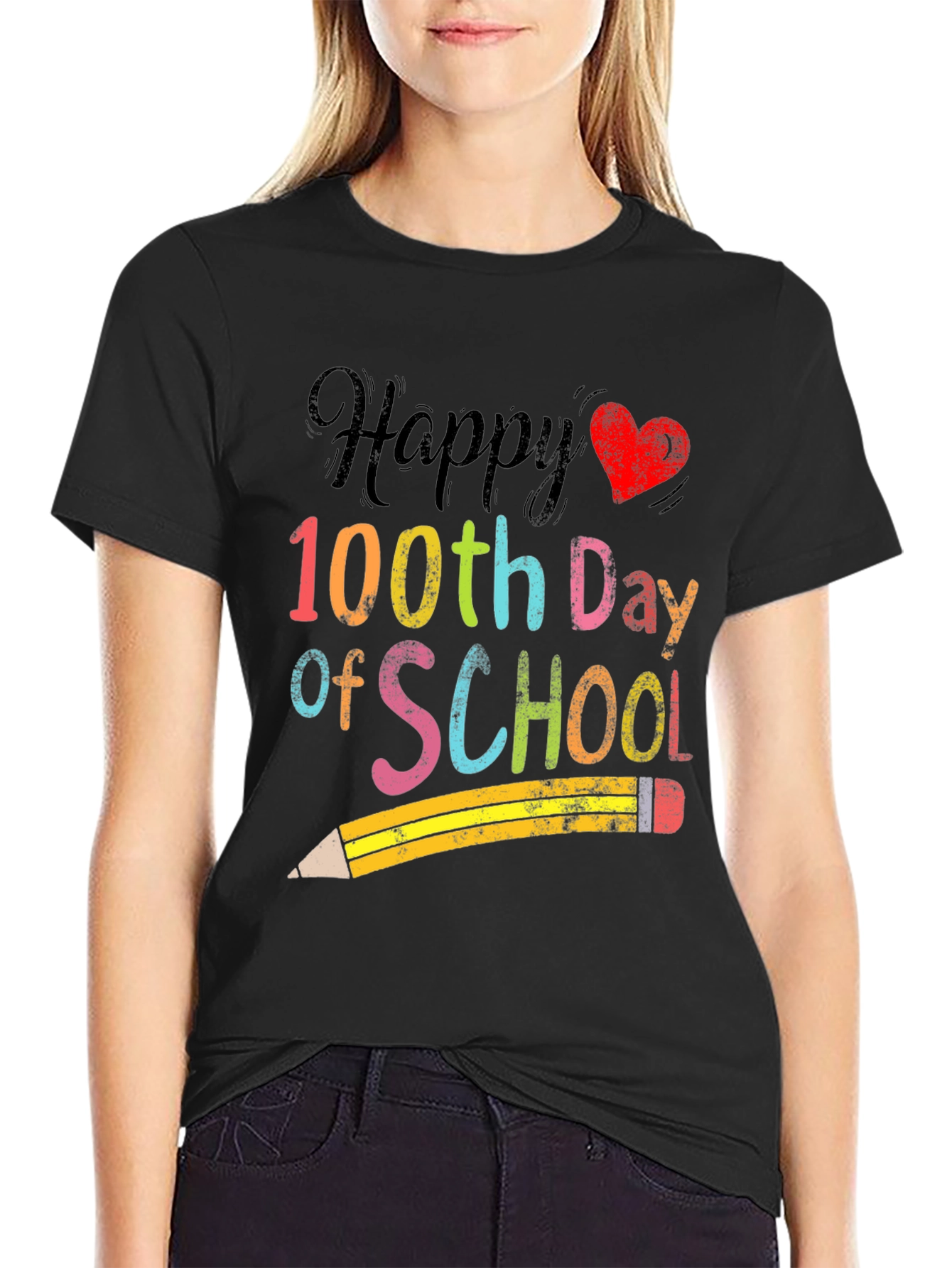 Happy 100th Day of School Graphic Tee