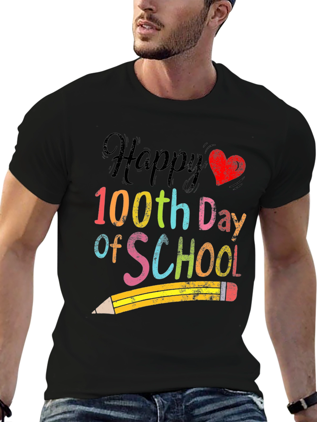 Happy 100th Day of School Graphic Tee