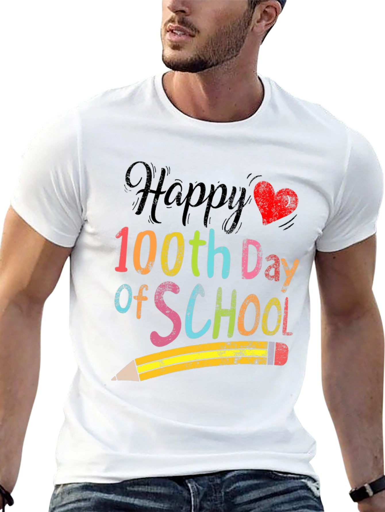 Happy 100th Day of School Graphic Tee