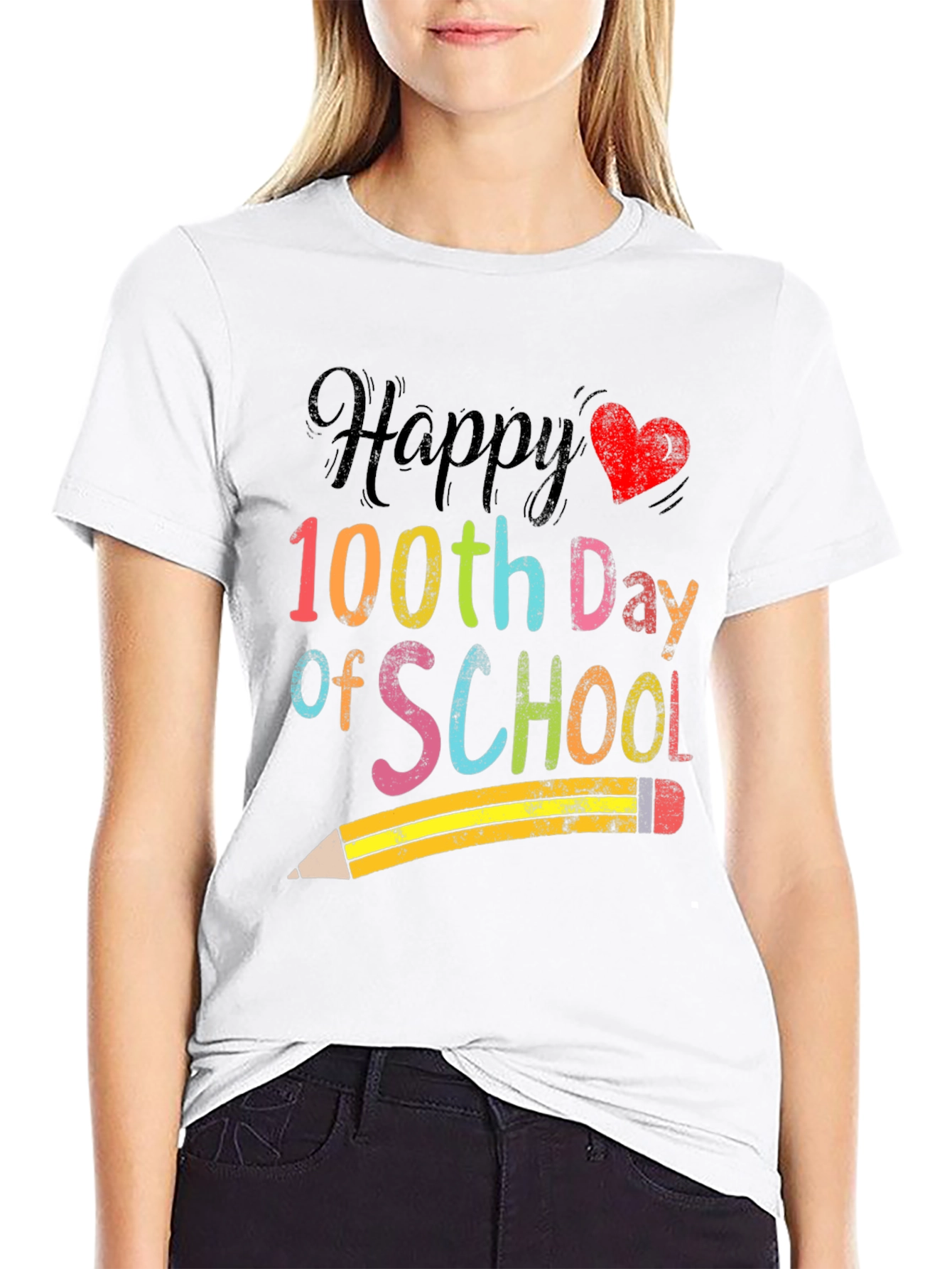 Happy 100th Day of School Graphic Tee