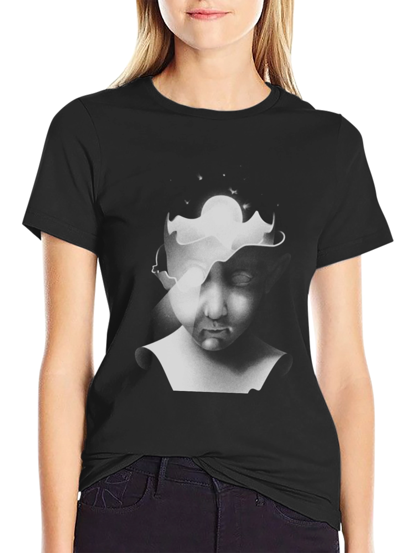 Monochrome Graphic Tee