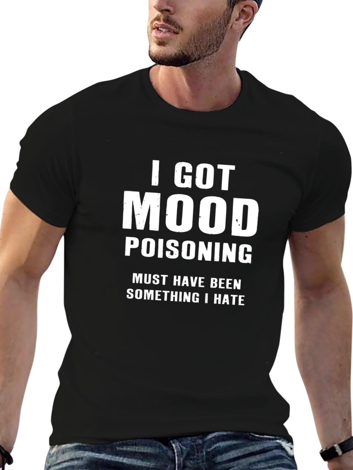Mood Poisoning Funny Graphic T-Shirt