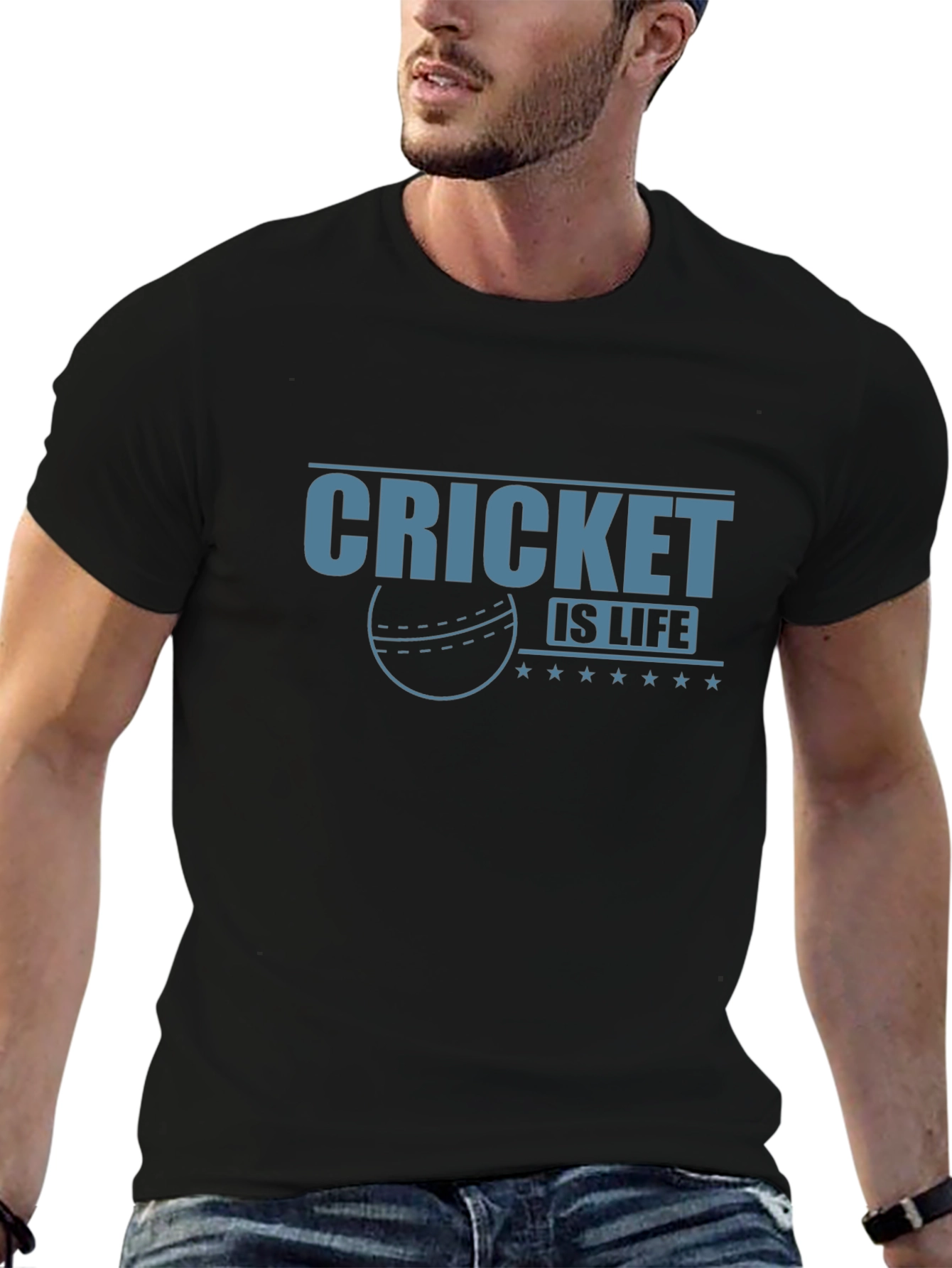 Cricket Is Life T-Shirt | Sporty Style