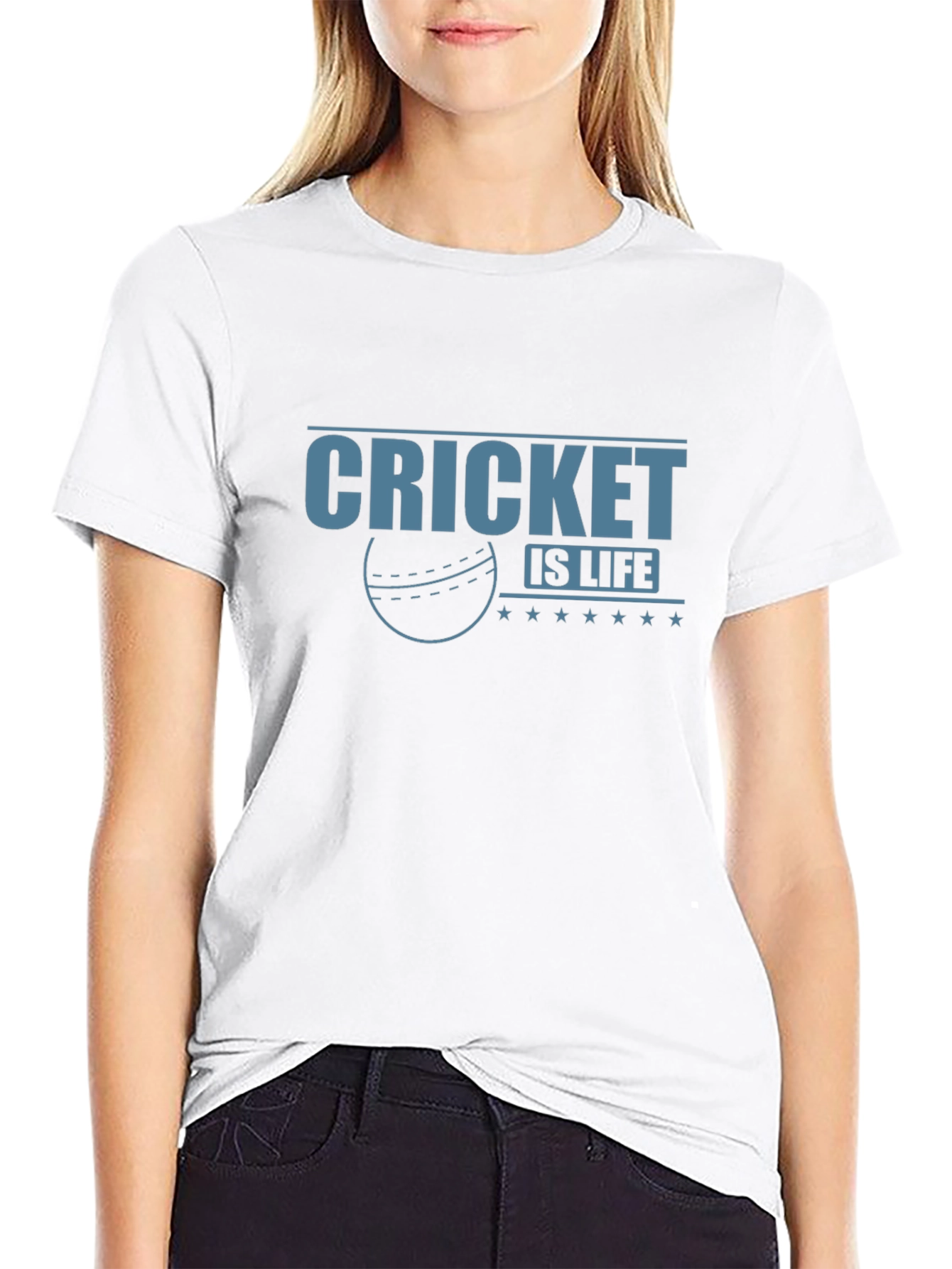 Cricket Is Life T-Shirt | Sporty Style