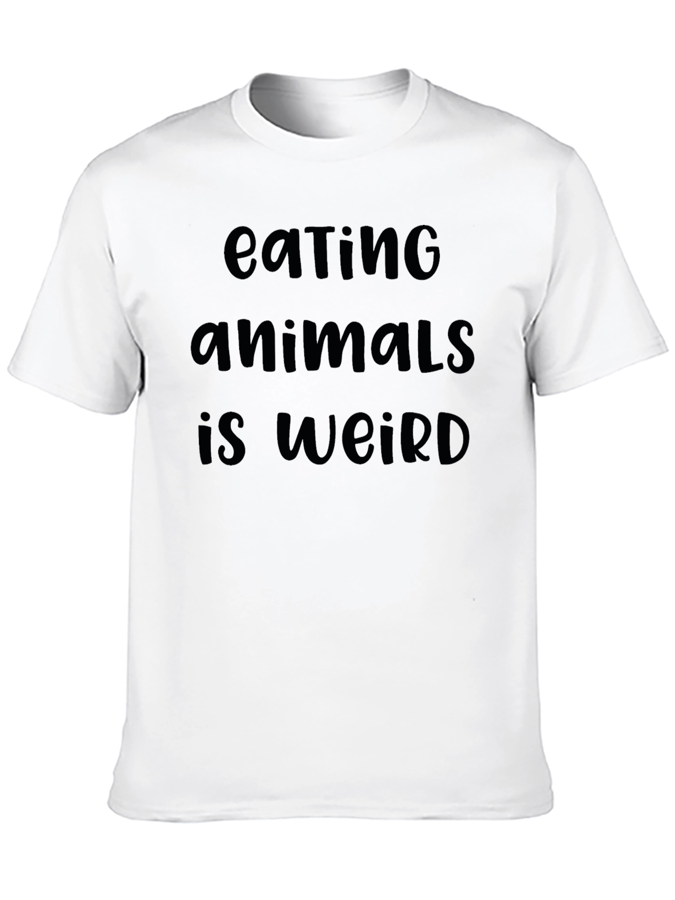 Eating Animals Is Weird Graphic T-Shirt