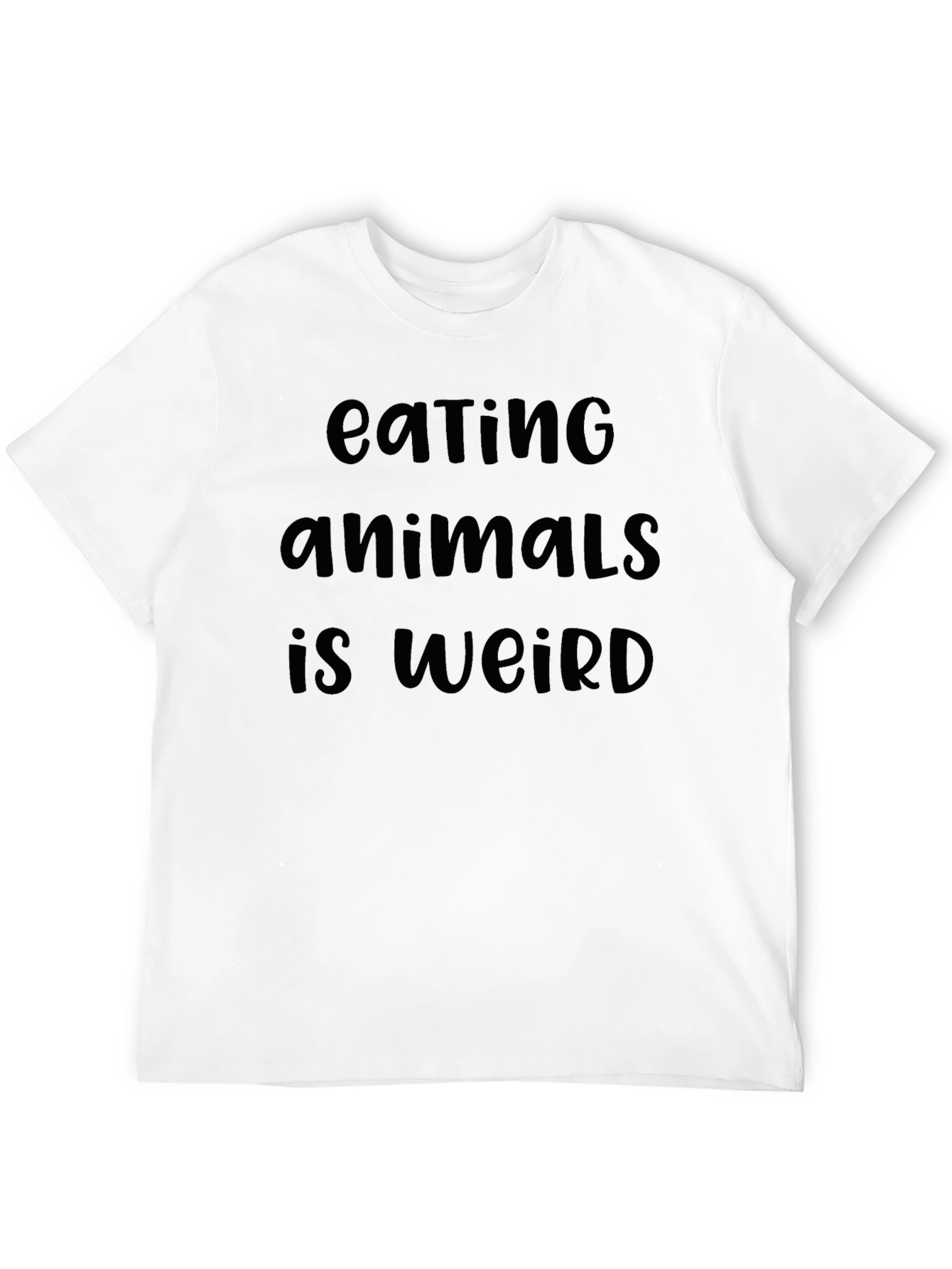 Eating Animals Is Weird Graphic T-Shirt