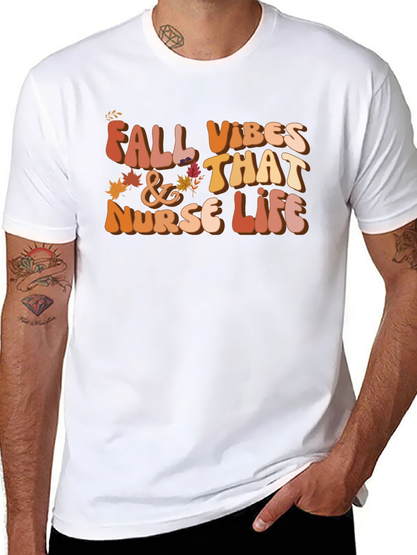 Fall Vibes & Nurse Life Tee