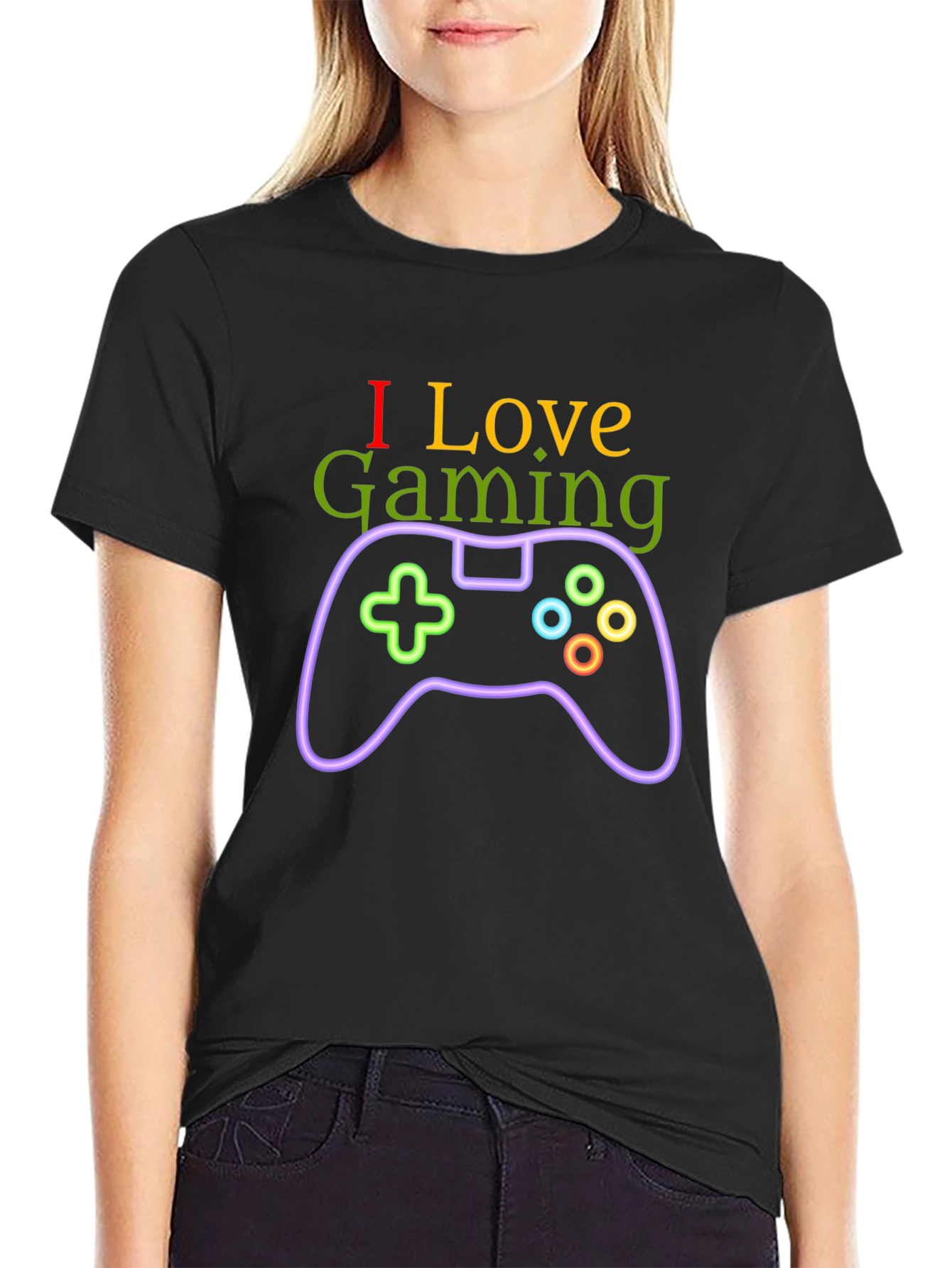 I Love Gaming T-Shirt - Gamer Gift