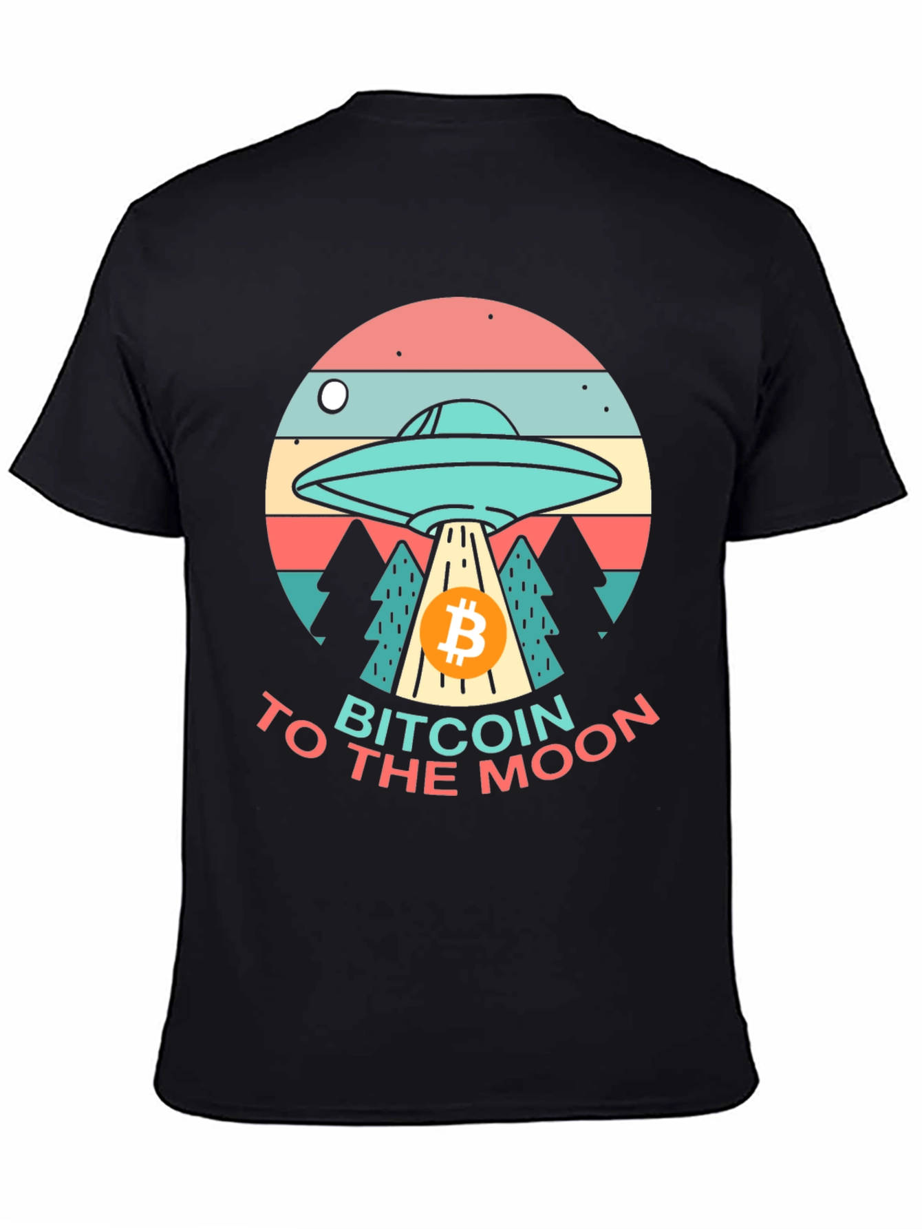 Bitcoin to the Moon T-Shirt