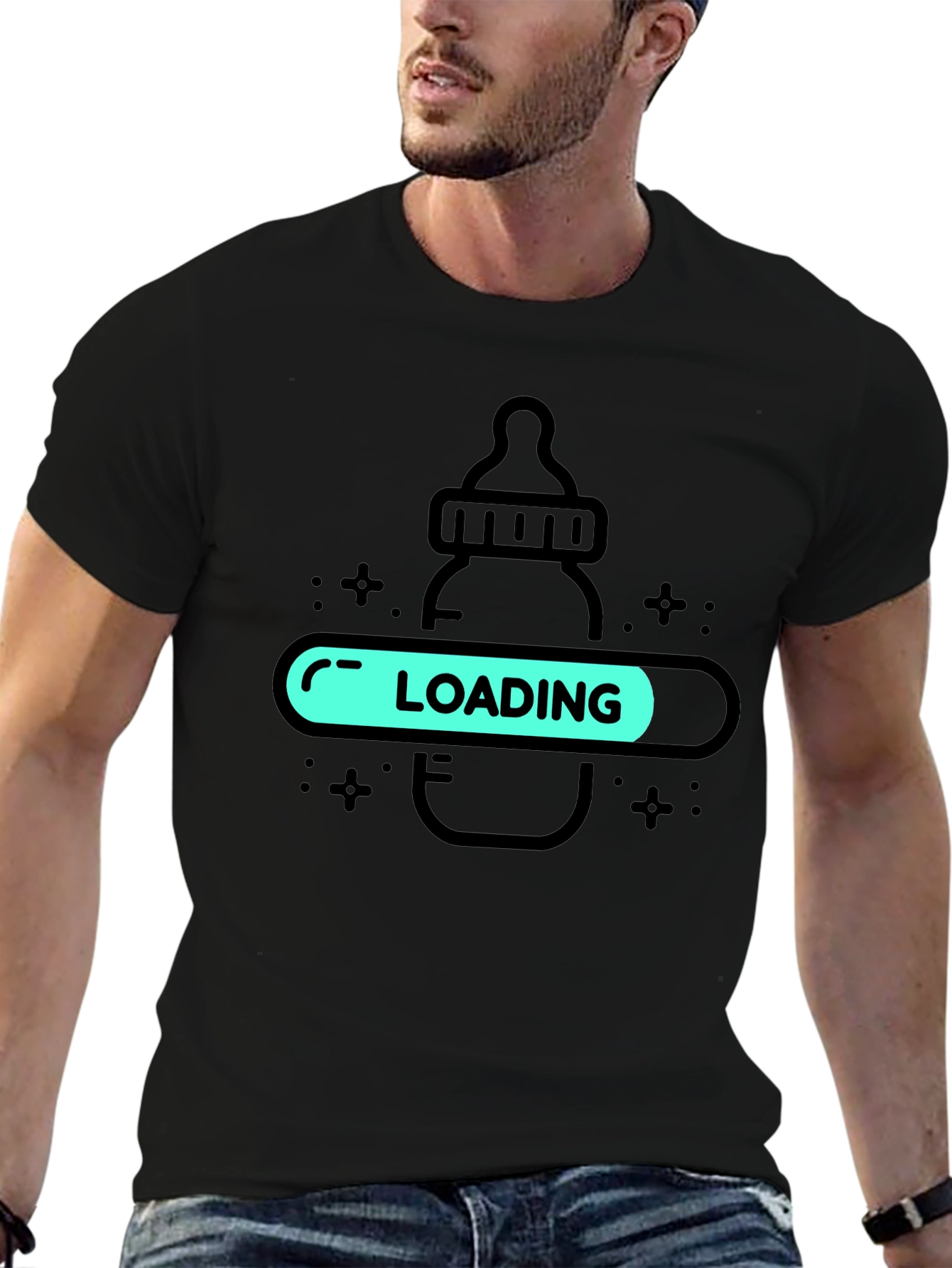 Baby Loading T-Shirt - Pregnancy Announcement Tee