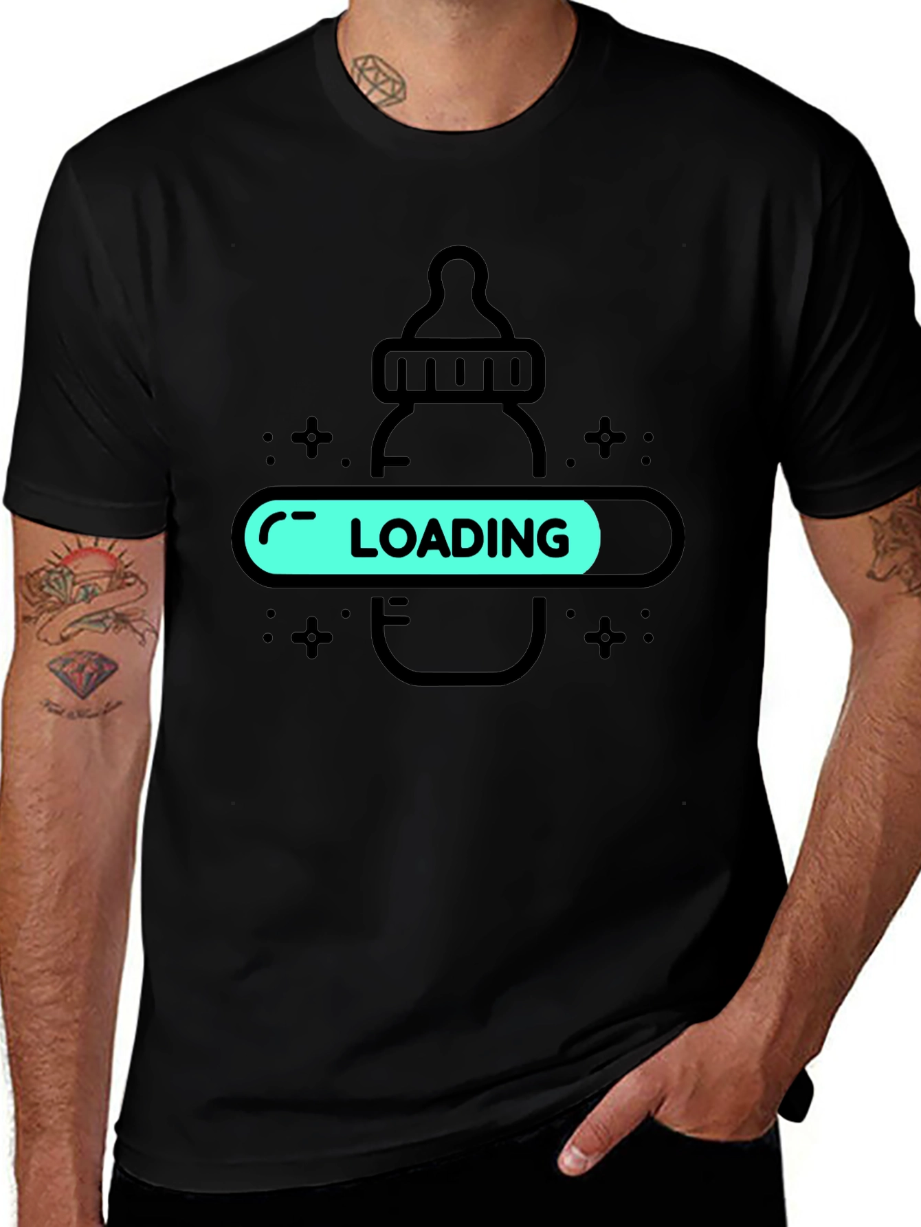 Baby Loading T-Shirt - Pregnancy Announcement Tee