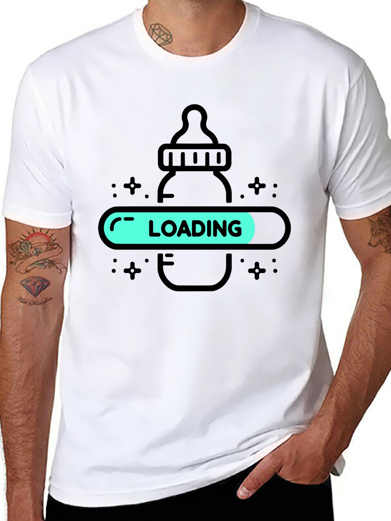 Baby Loading T-Shirt - Pregnancy Announcement Tee