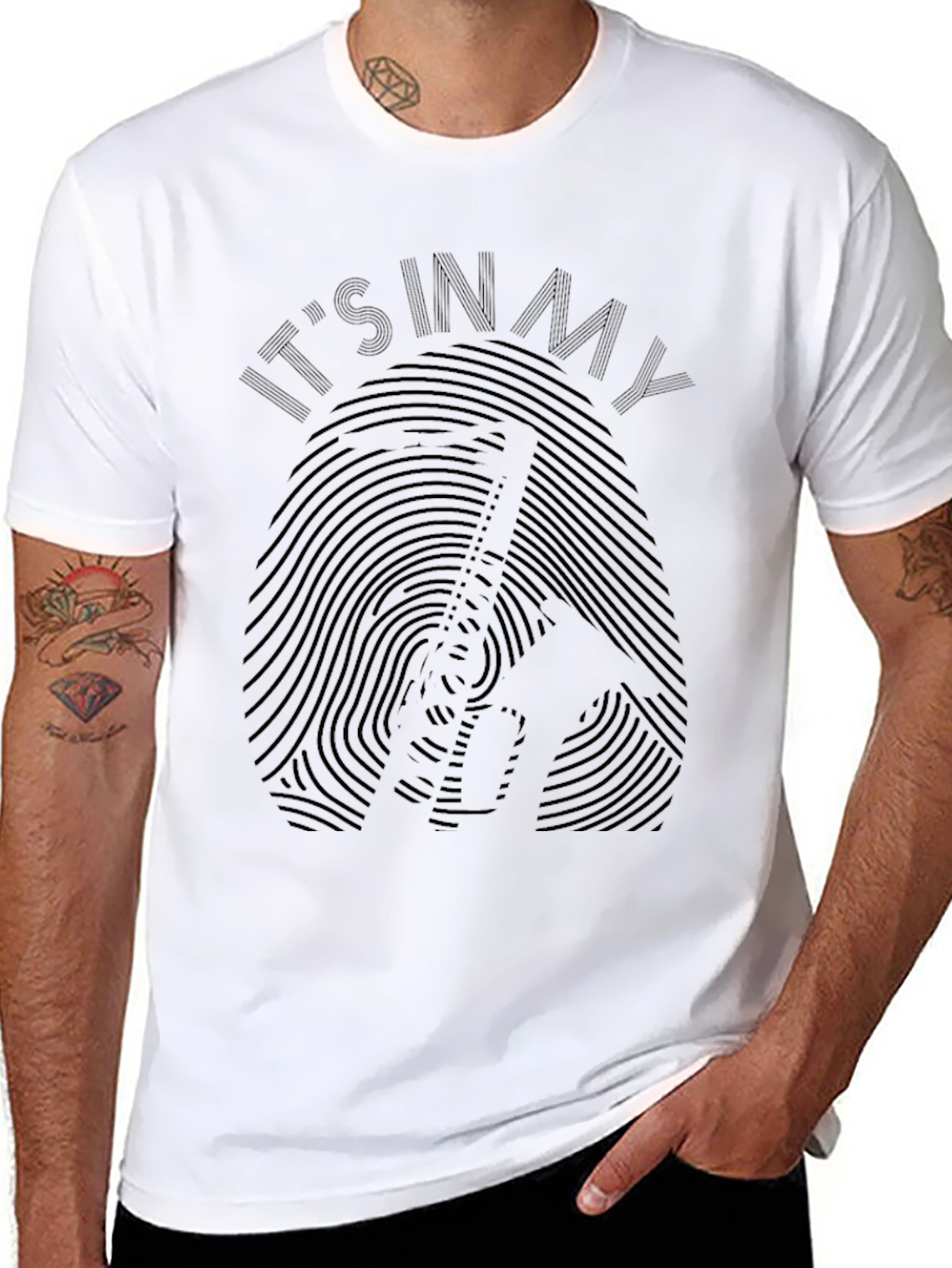 Guitar Fingerprint T-Shirt
