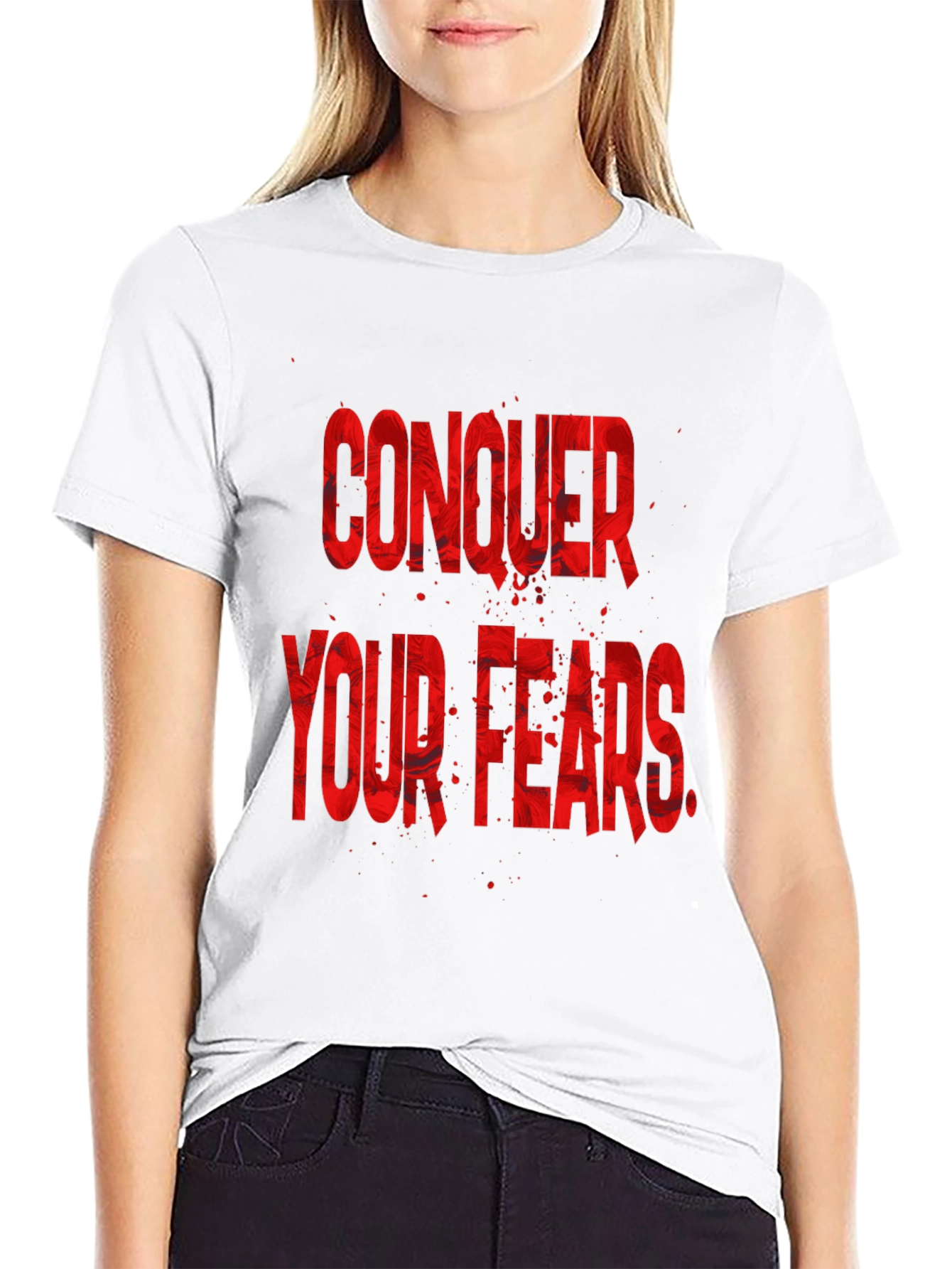 Conquer Your Fears Graphic T-Shirt