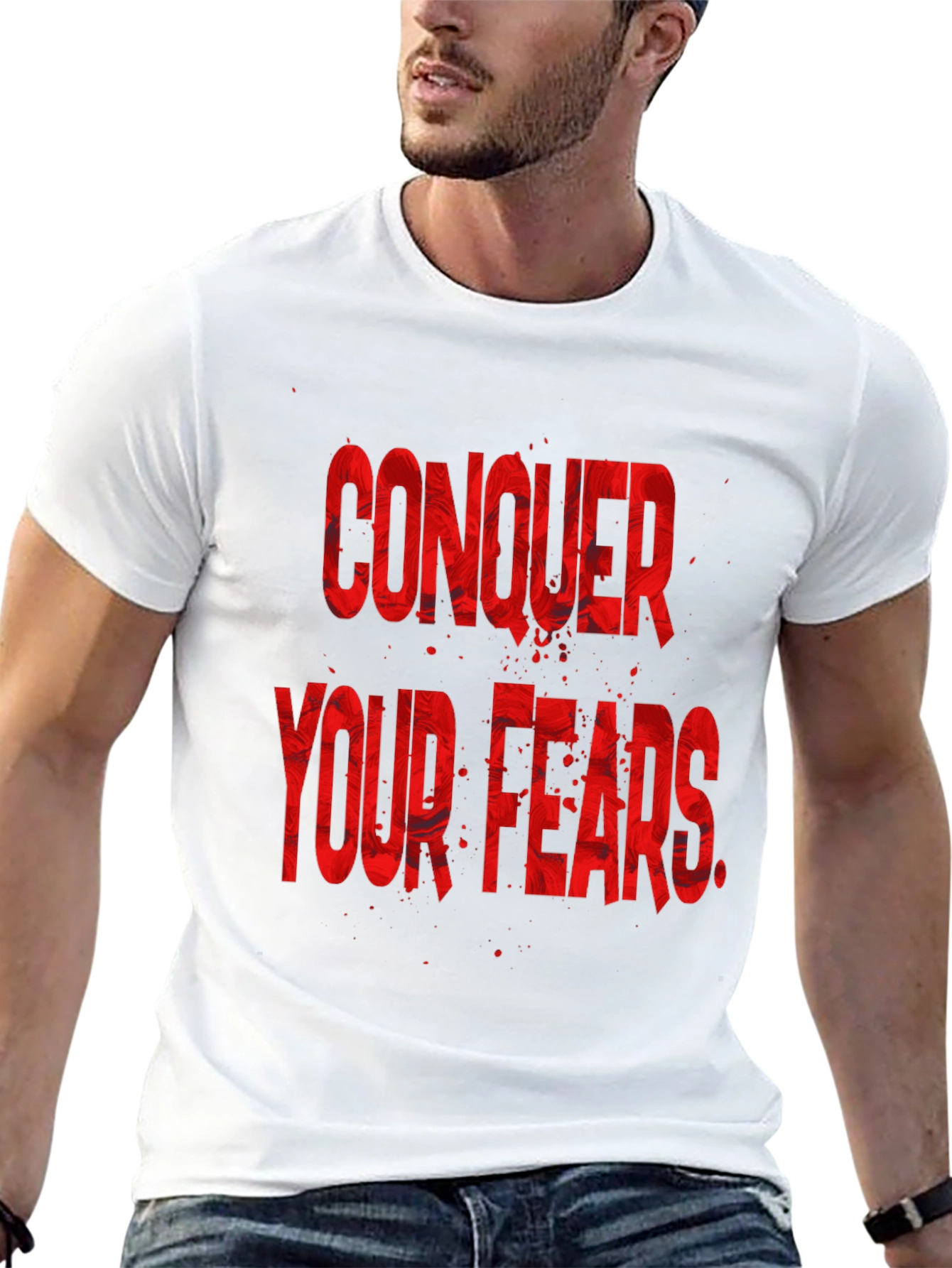 Conquer Your Fears Graphic T-Shirt