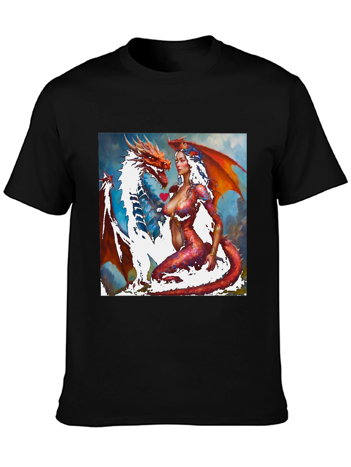 Dragon & Mermaid T-Shirt