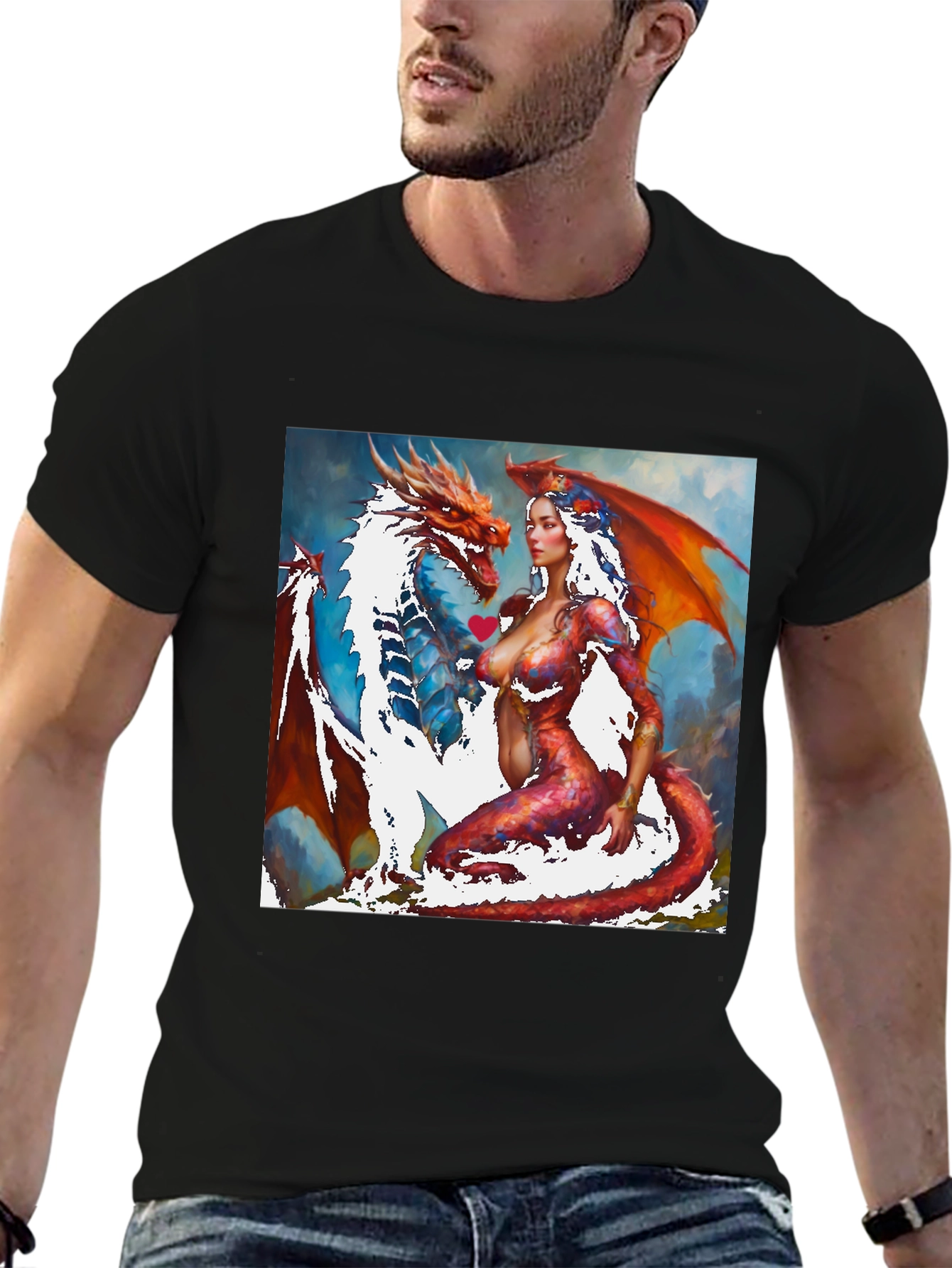 Dragon & Mermaid T-Shirt