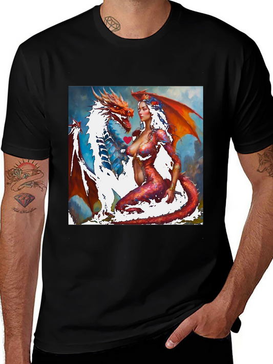 Dragon & Mermaid T-Shirt