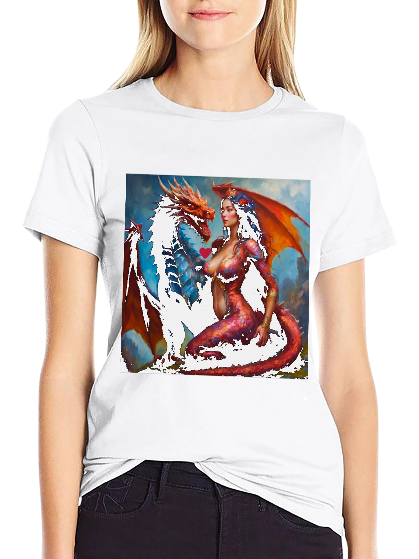 Dragon & Mermaid T-Shirt
