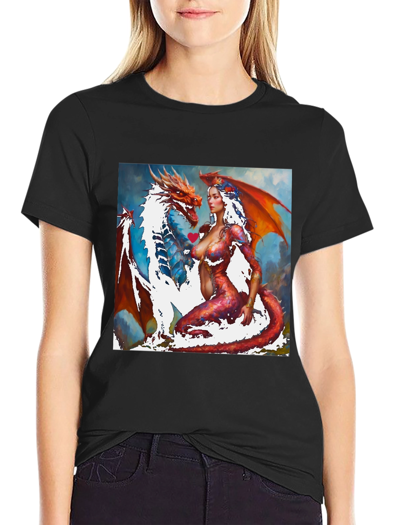 Dragon & Mermaid T-Shirt