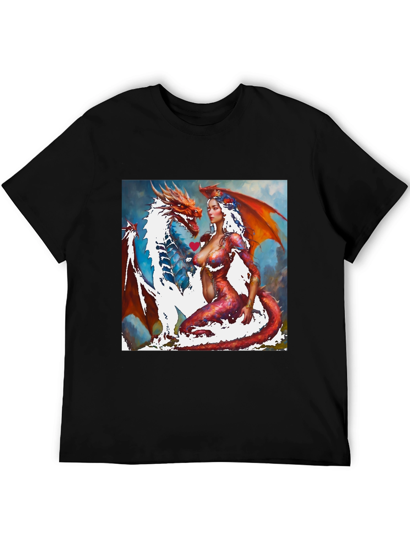 Dragon & Mermaid T-Shirt