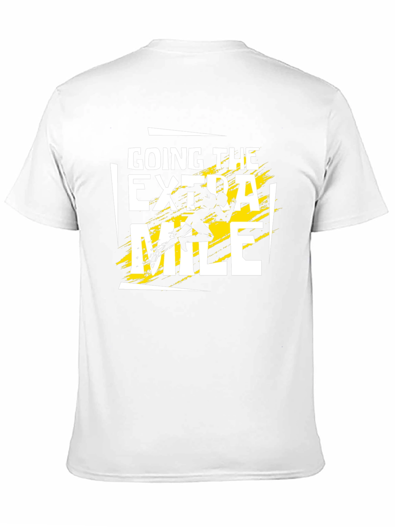 Going The Extra Mile Graphic Black T-Shirt