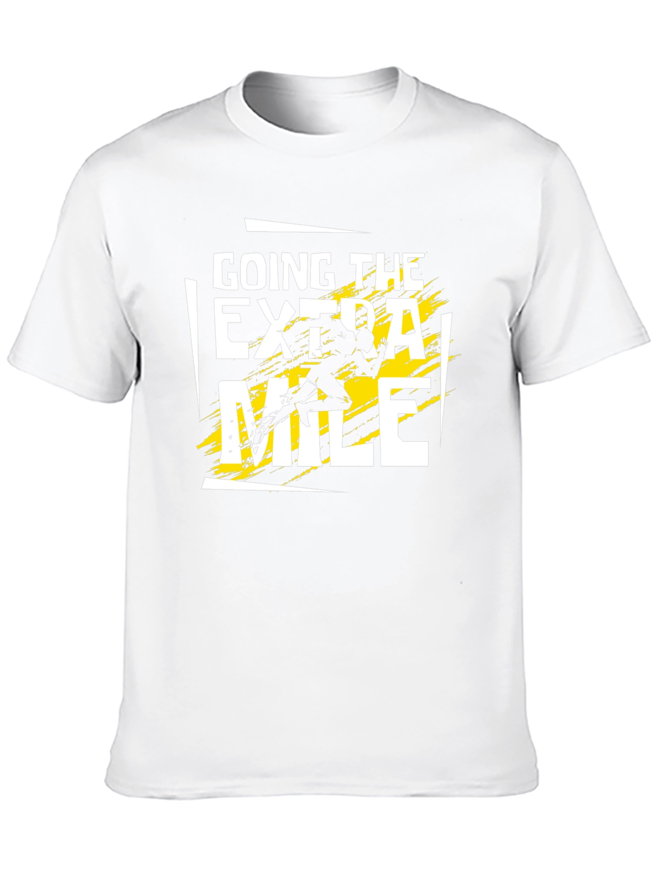 Going The Extra Mile Graphic Black T-Shirt