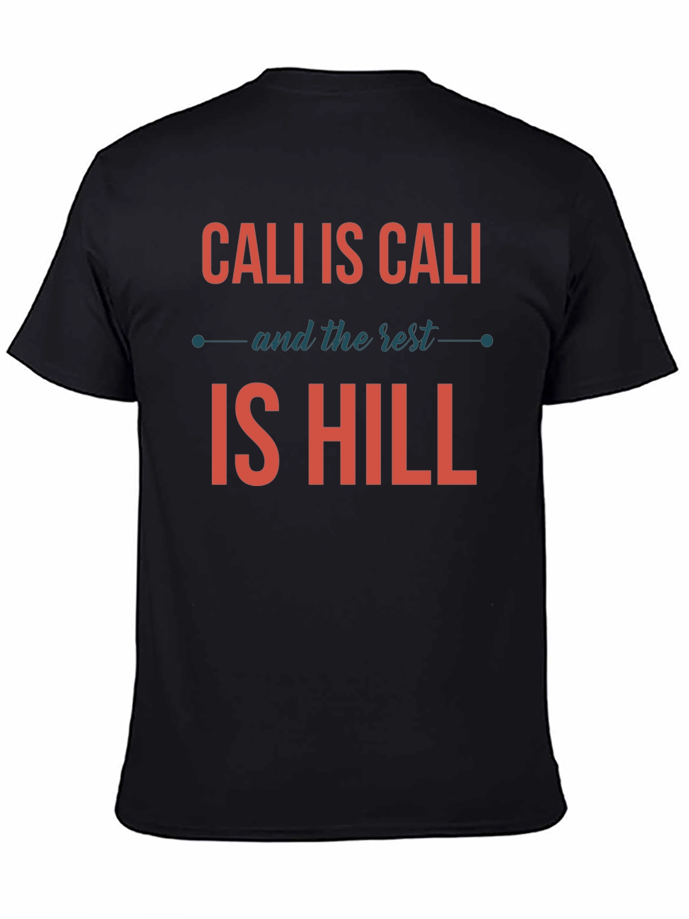 Cali Is Cali Graphic Tee - Black T-Shirt