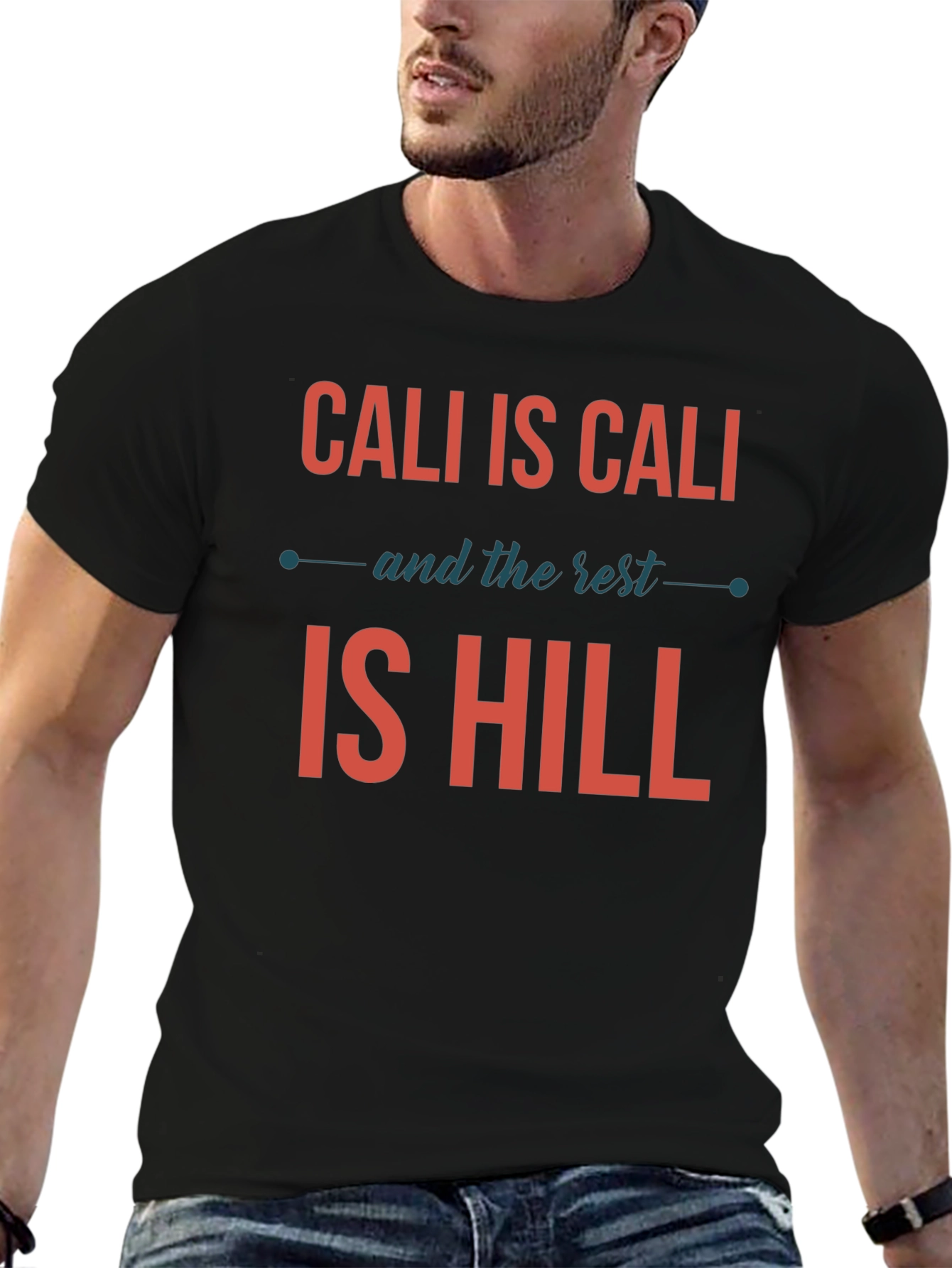 Cali Is Cali Graphic Tee - Black T-Shirt