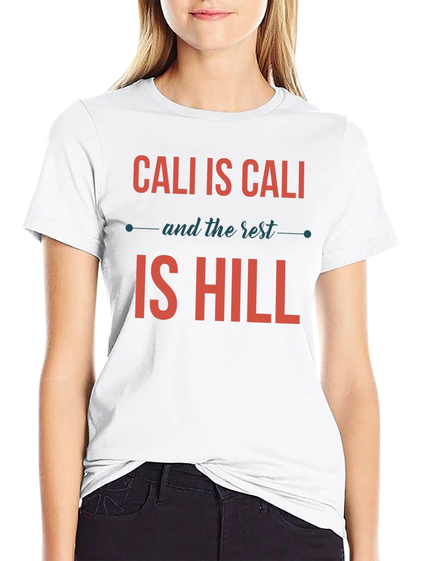 Cali Is Cali Graphic Tee - Black T-Shirt