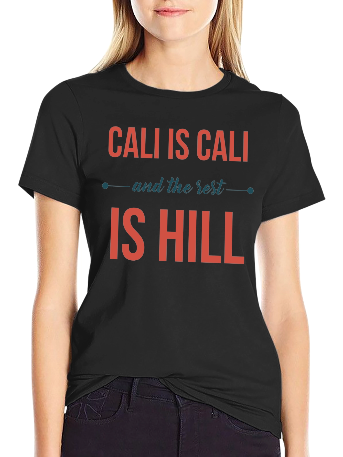 Cali Is Cali Graphic Tee - Black T-Shirt