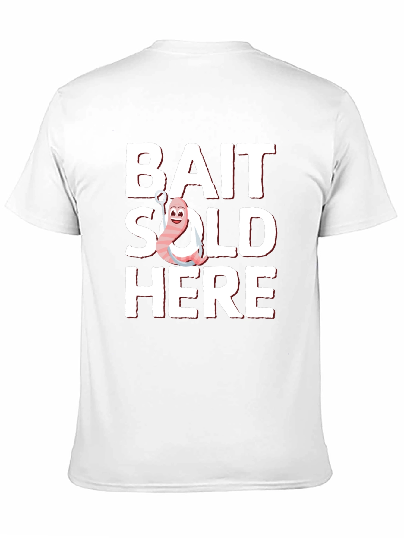 Bait Sold Here Graphic T-Shirt - Fishing Humor