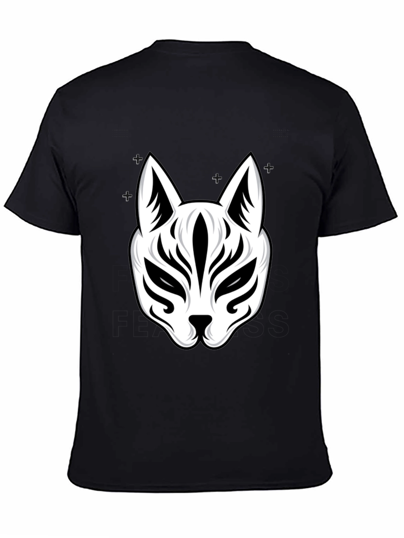 Fox Mask Graphic T-Shirt - Unique Design