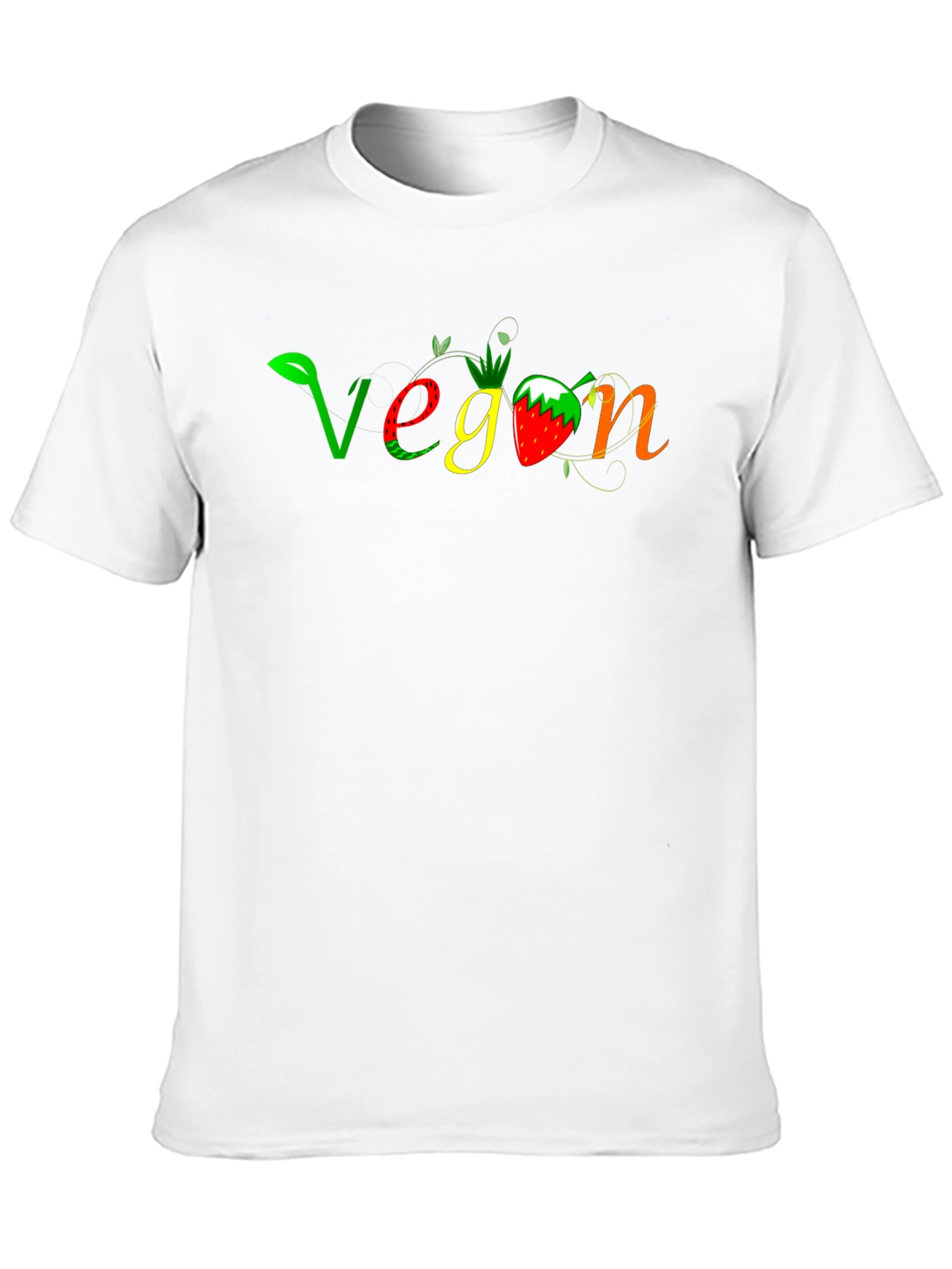 Vegan Graphic Tee - Fresh & Fun Design