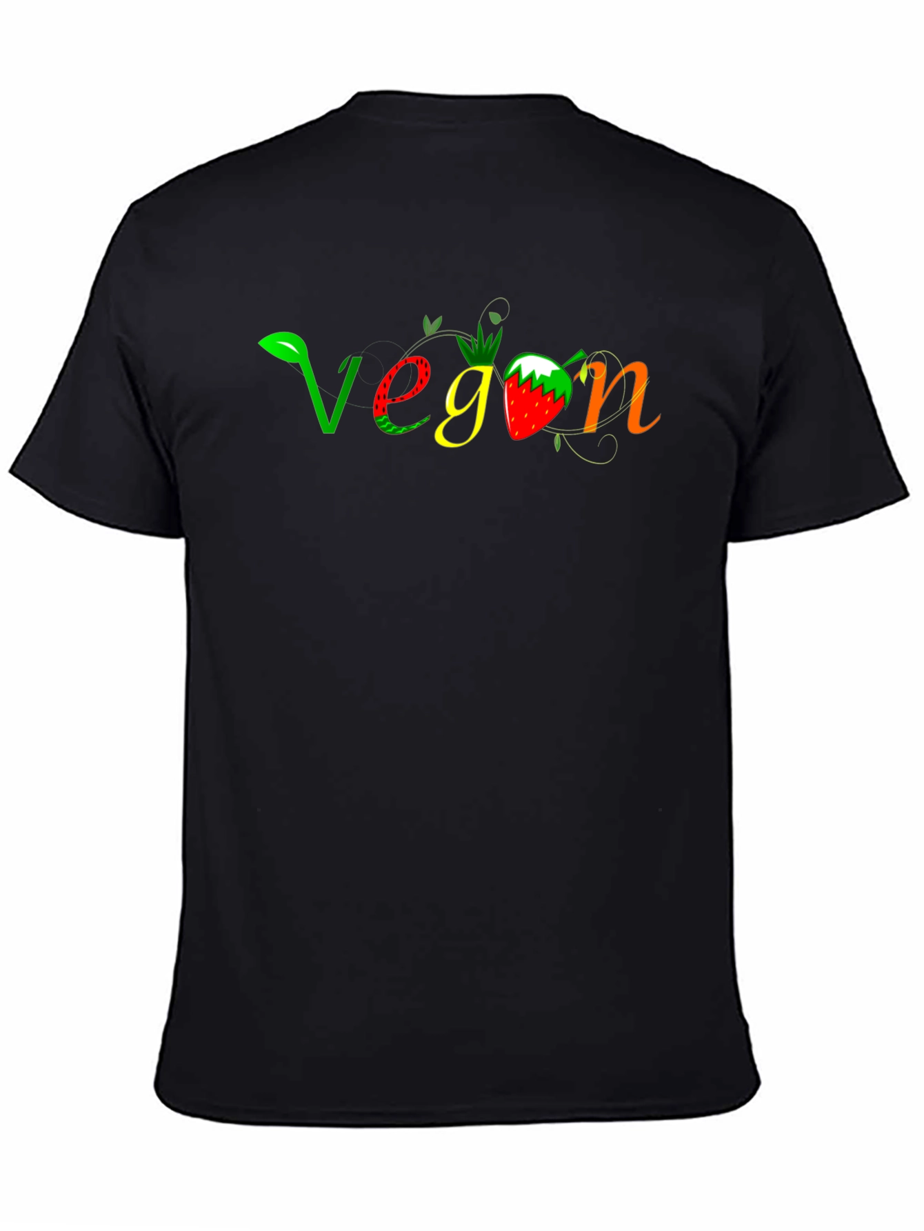 Vegan Graphic Tee - Fresh & Fun Design