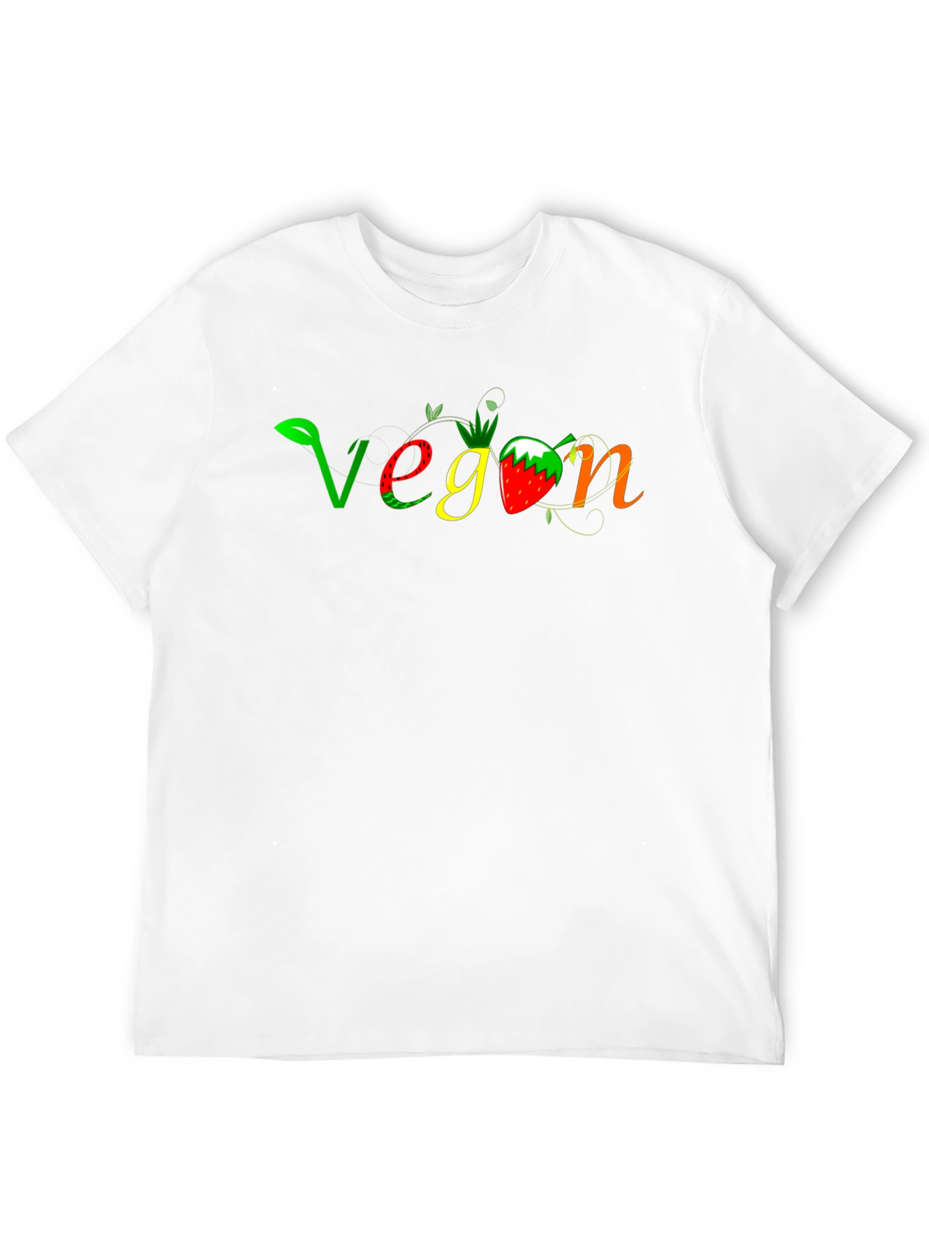 Vegan Graphic Tee - Fresh & Fun Design
