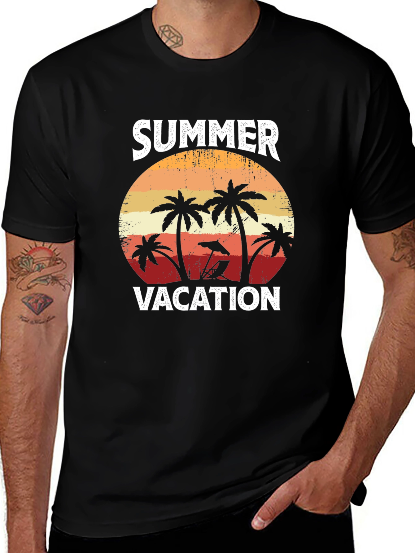 Summer Vacation Graphic T-Shirt