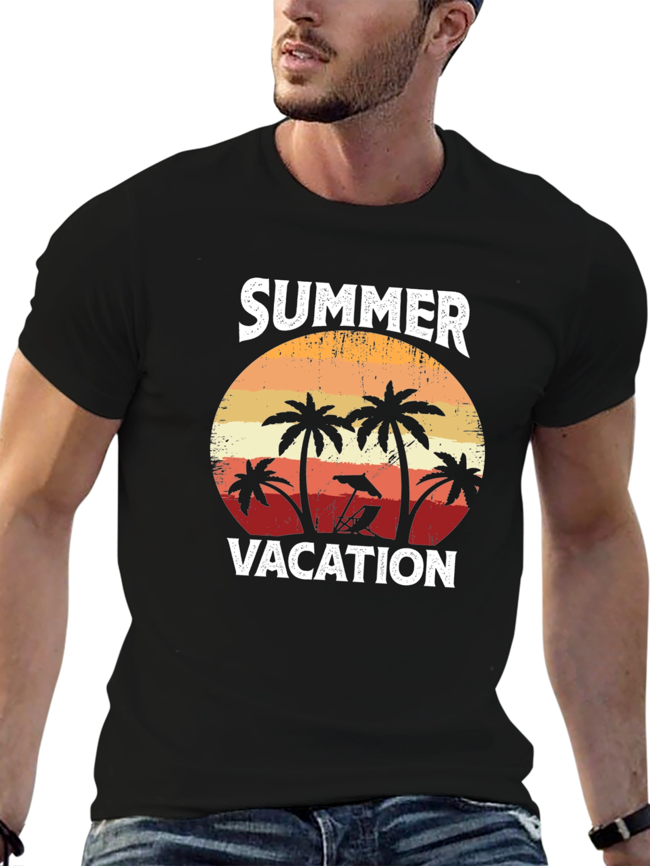 Summer Vacation Graphic T-Shirt