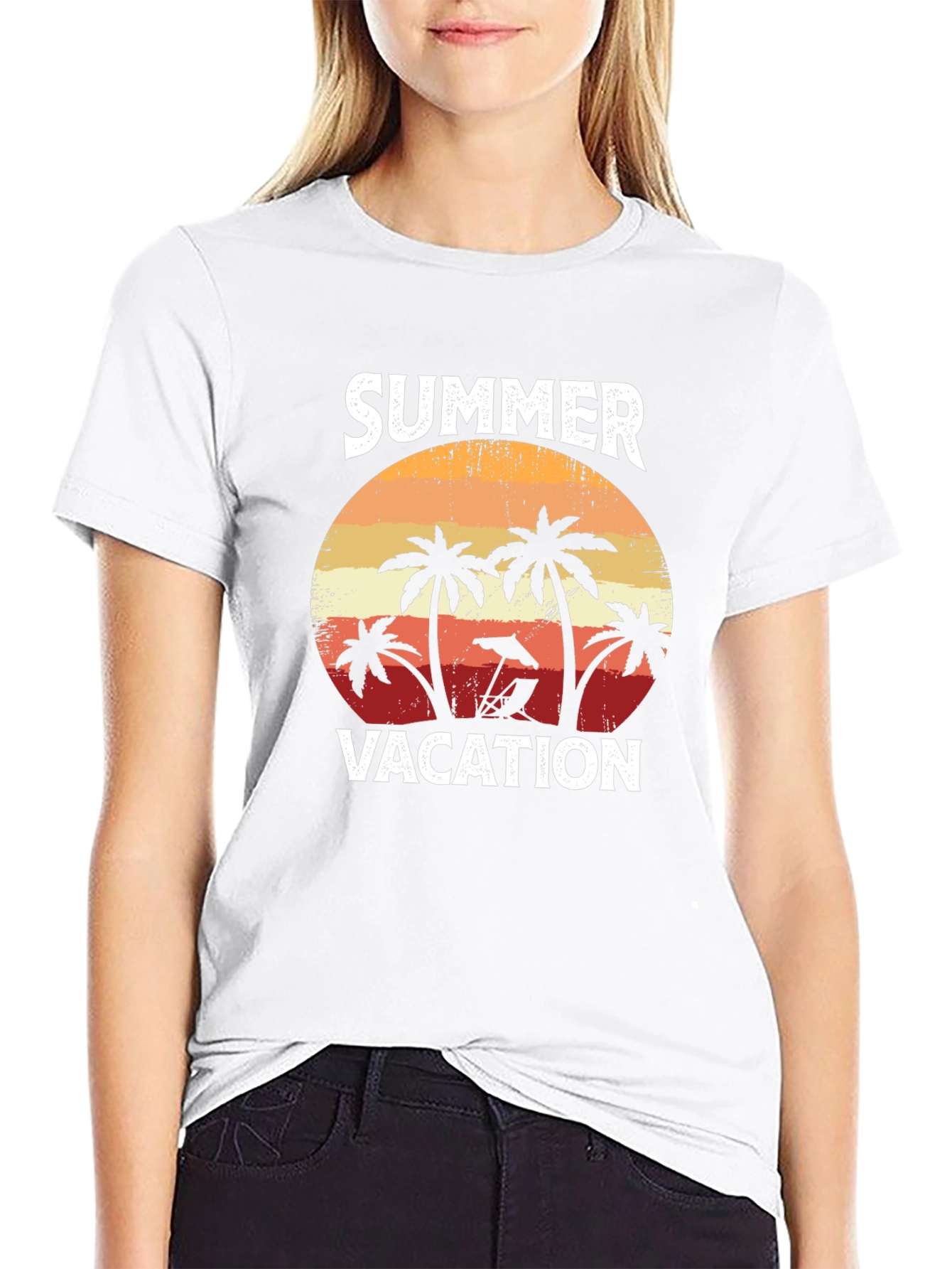 Summer Vacation Graphic T-Shirt
