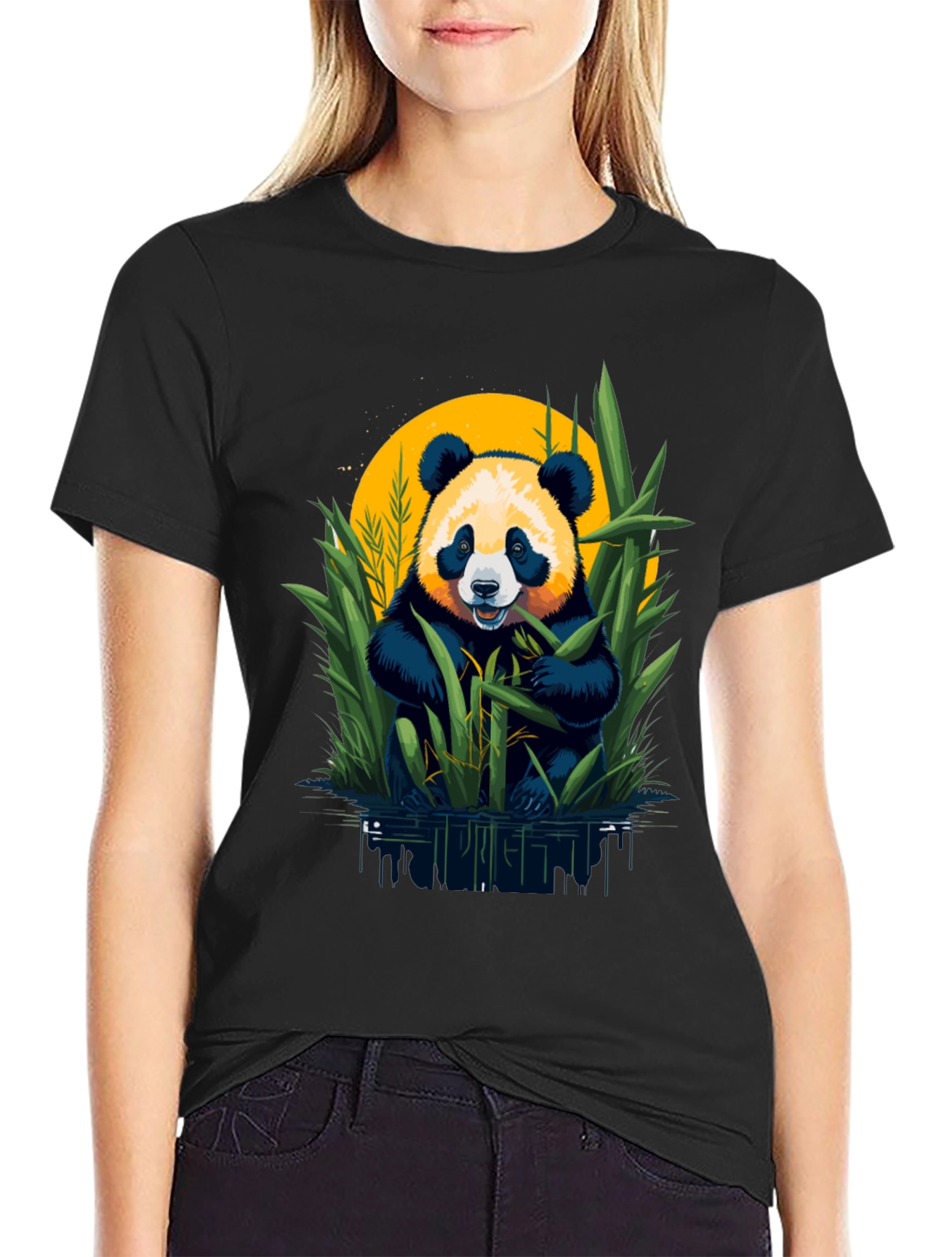 Panda Bamboo Graphic Tee