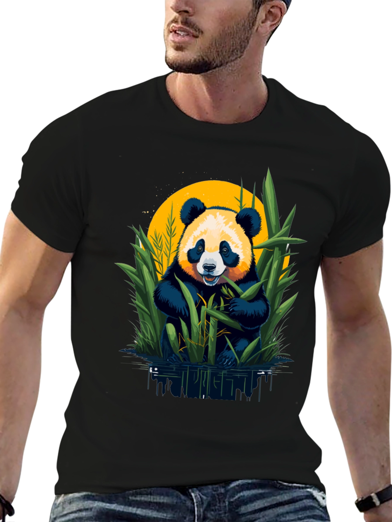 Panda Bamboo Graphic Tee