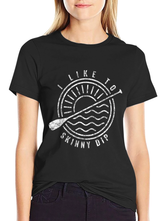 Skinny Dip Paddle T-Shirt - Unisex Summer Tee
