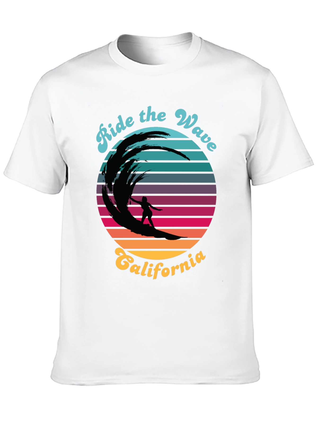 Ride the Wave California Graphic Tee