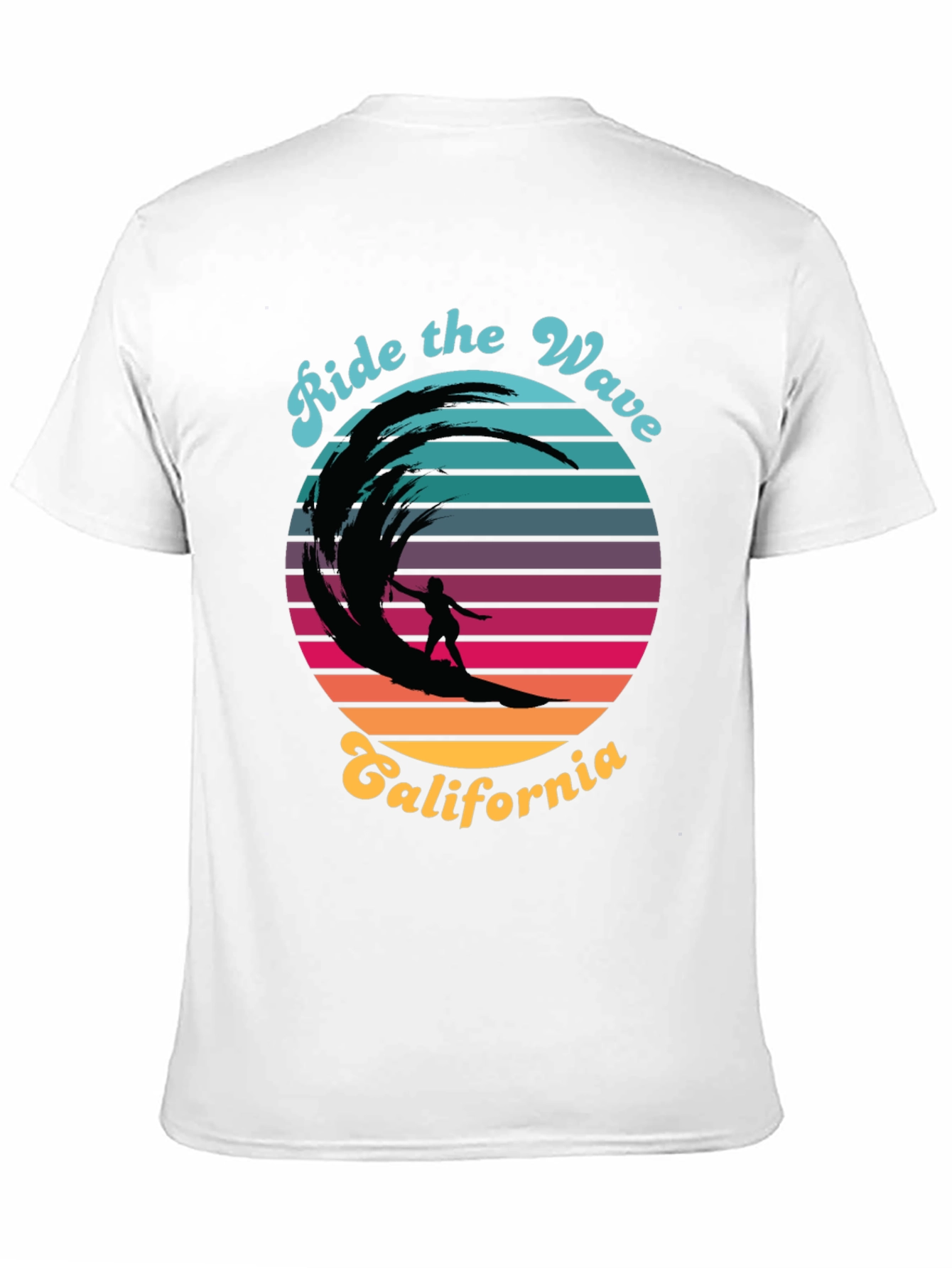 Ride the Wave California Graphic Tee