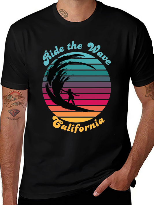 Ride the Wave California Graphic Tee