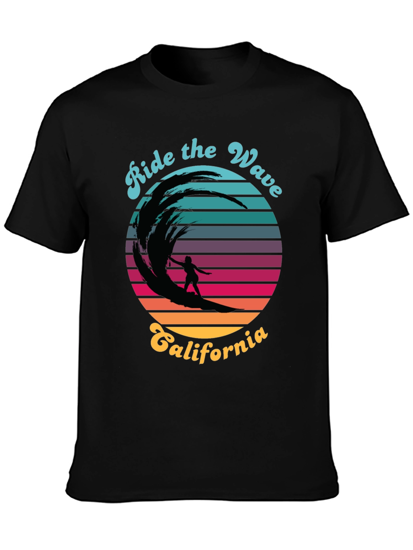 Ride the Wave California Graphic Tee