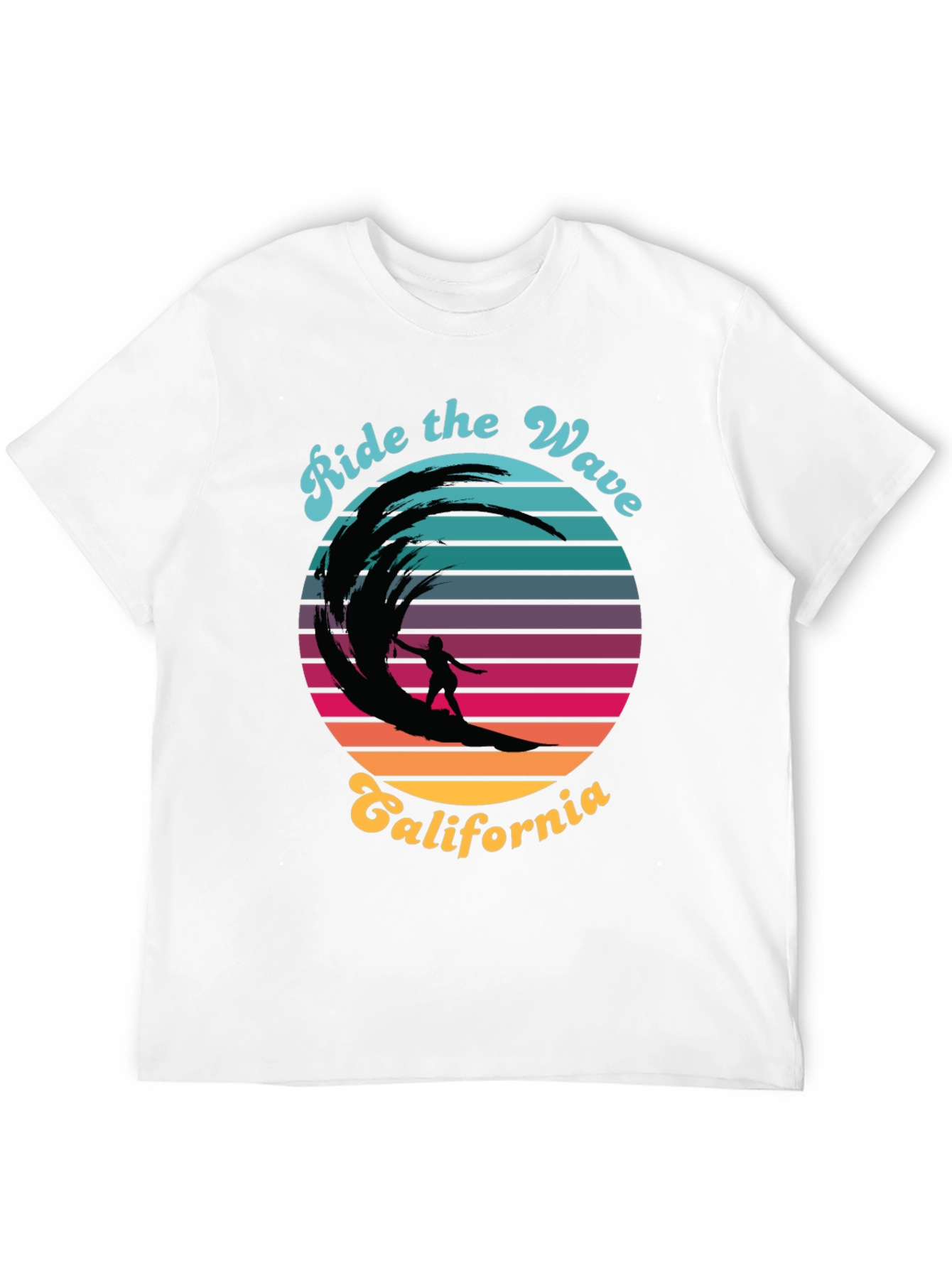 Ride the Wave California Graphic Tee